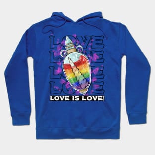 Orgullo Gay - El amor es amor Hoodie